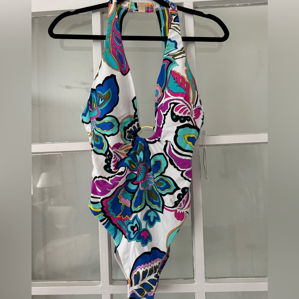 Trina Turk swimsuit NEW WITH TAGS size 10!